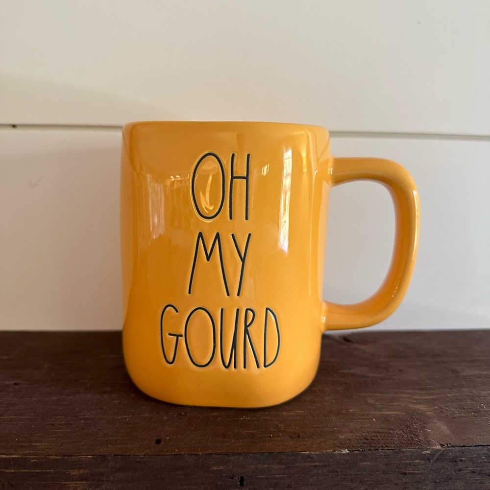 Rae Dunn OH MY GOURD mug